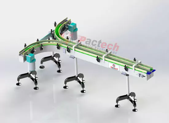 L-band, S-band Flexi Chain Conveyor