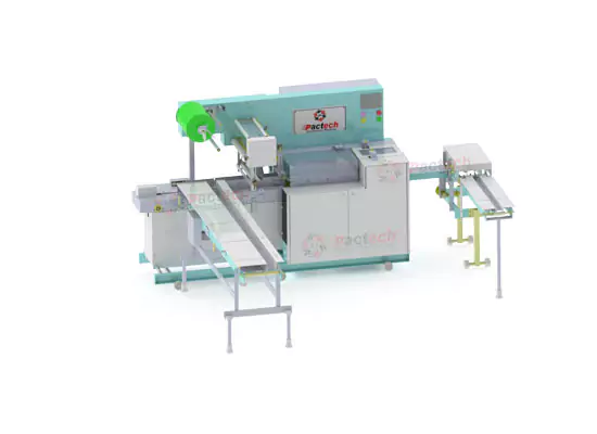horizontal flow wrap/ pouch machine
