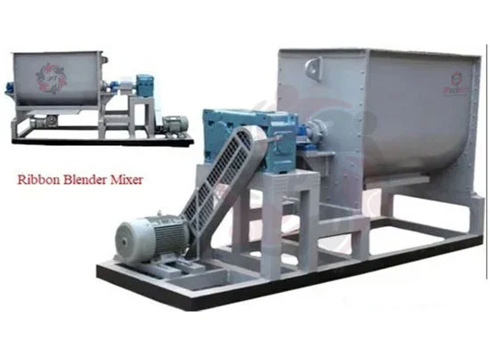 Ribbon mixer