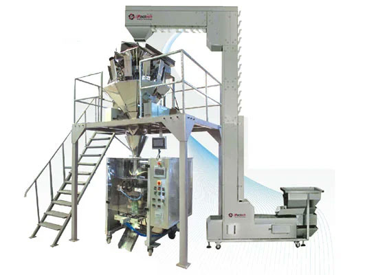 Vertical form filling and sealing machine